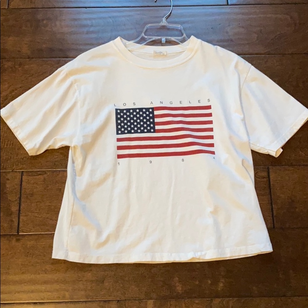 John Galt L.A. Cropped T Shirt